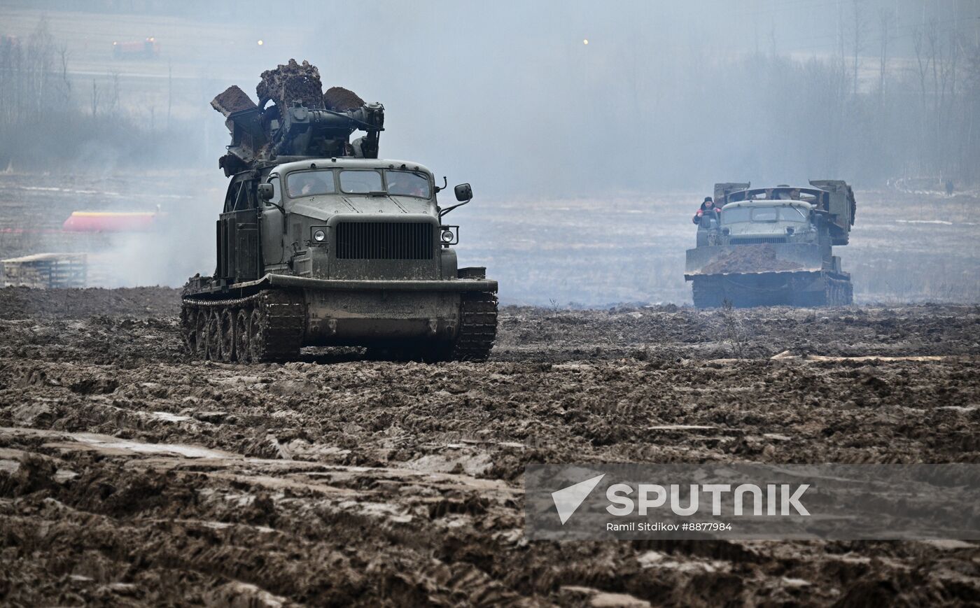 Russia Wildfire Drills