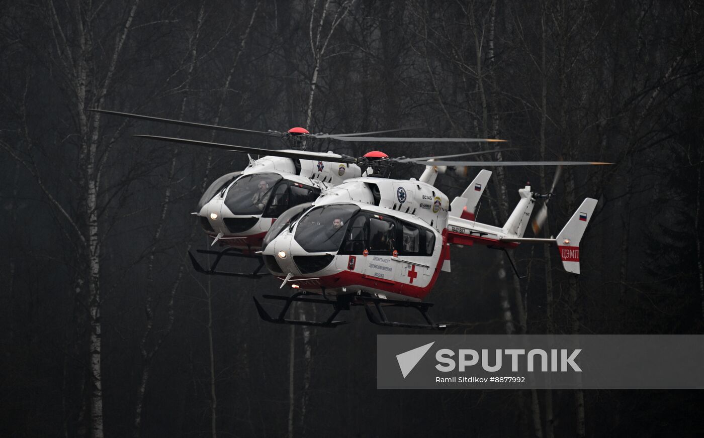 Russia Wildfire Drills