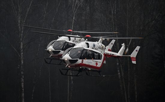 Russia Wildfire Drills