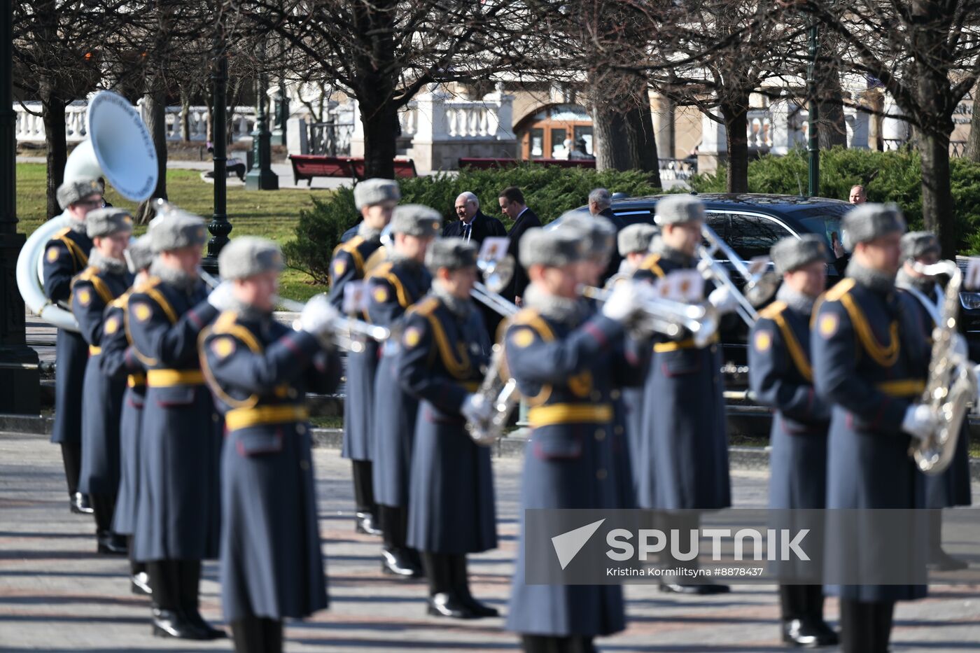 Russia Belarus Wreath Laying