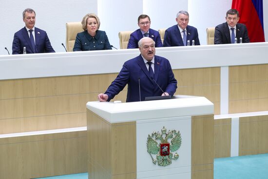 Russia Belarus Federation Council