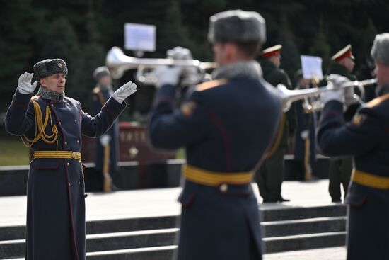 Russia Belarus Wreath Laying