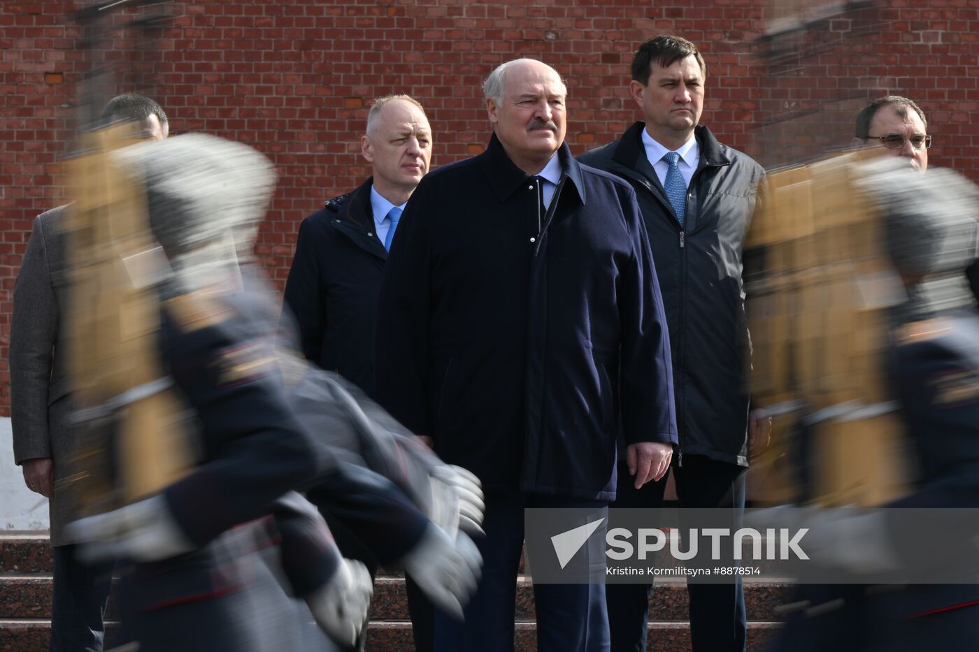 Russia Belarus Wreath Laying