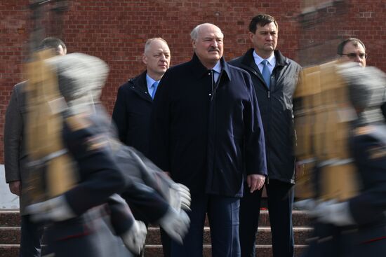 Russia Belarus Wreath Laying