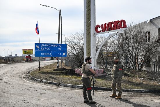 Russia Ukraine Kursk Attack Sudzha