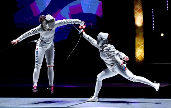 Russia Fencing Moscow Sabre Competitions