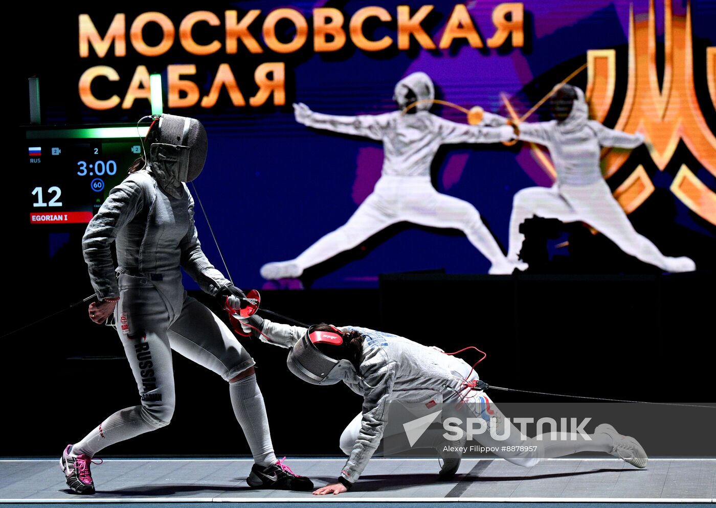 Russia Fencing Moscow Sabre Competitions