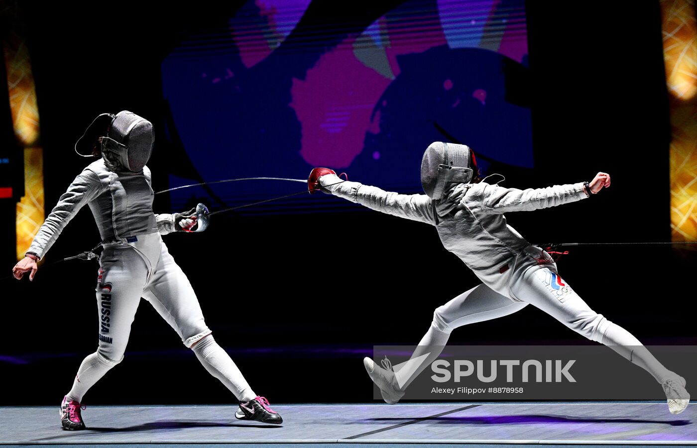 Russia Fencing Moscow Sabre Competitions