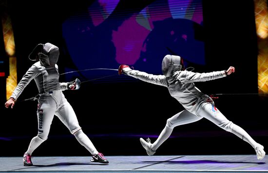 Russia Fencing Moscow Sabre Competitions