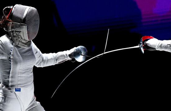 Russia Fencing Moscow Sabre Competitions