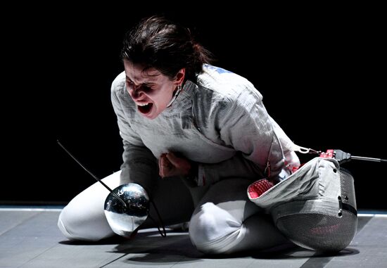 Russia Fencing Moscow Sabre Competitions