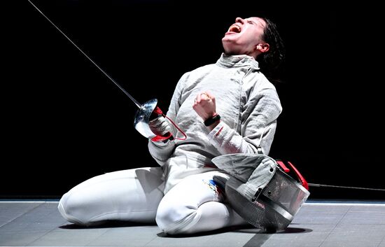 Russia Fencing Moscow Sabre Competitions