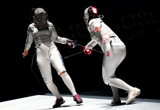 Russia Fencing Moscow Sabre Competitions