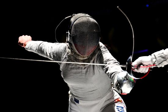 Russia Fencing Moscow Sabre Competitions