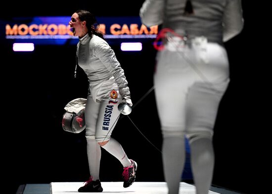 Russia Fencing Moscow Sabre Competitions
