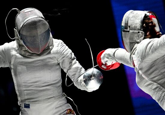 Russia Fencing Moscow Sabre Competitions