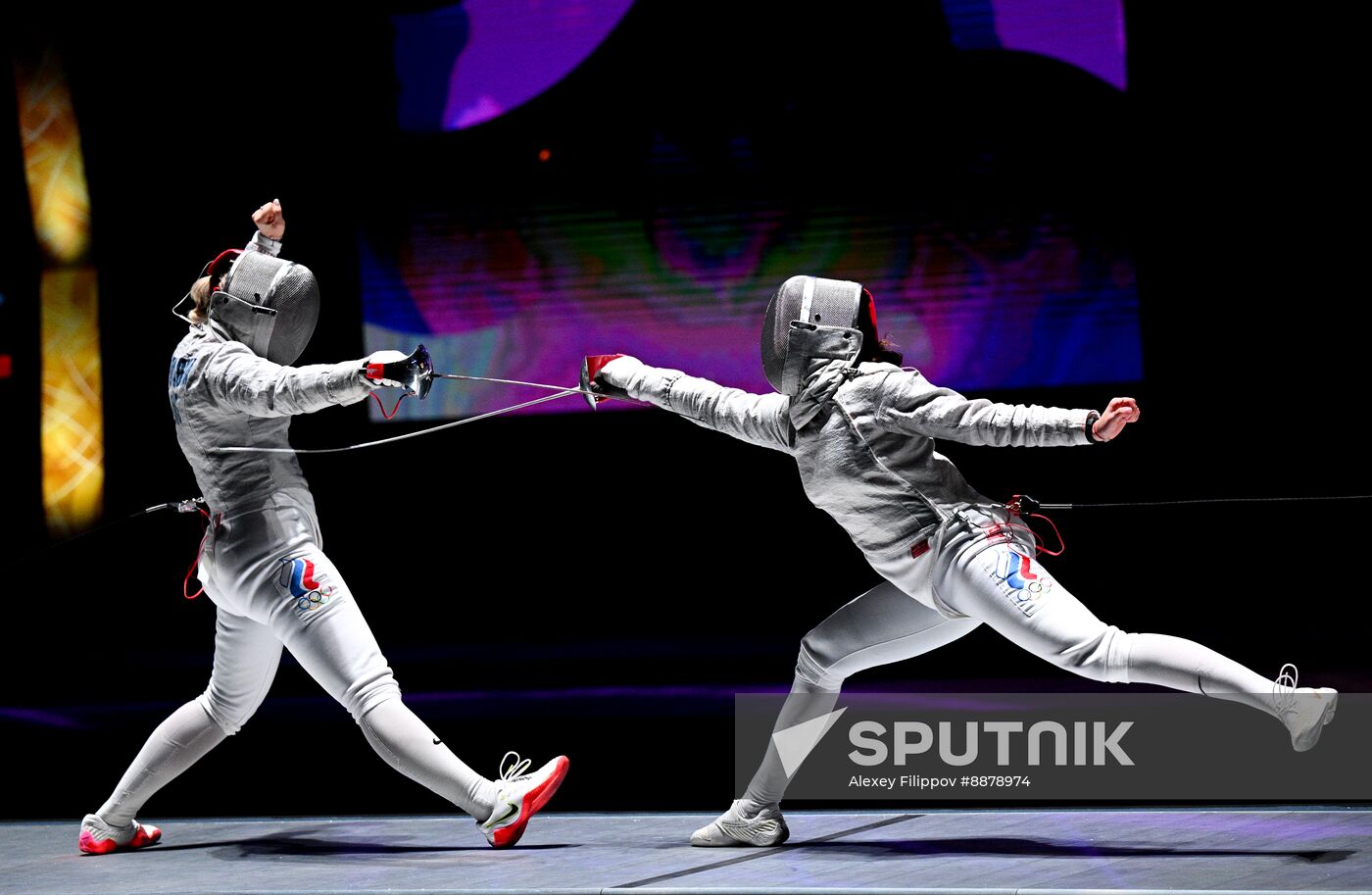 Russia Fencing Moscow Sabre Competitions