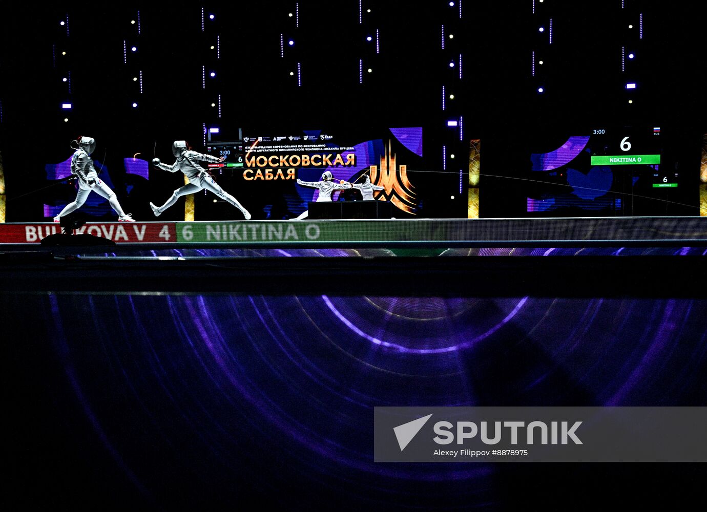 Russia Fencing Moscow Sabre Competitions
