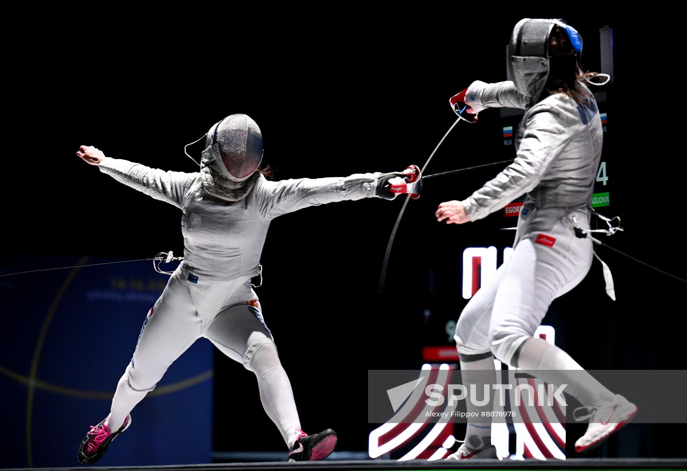 Russia Fencing Moscow Sabre Competitions