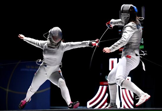 Russia Fencing Moscow Sabre Competitions