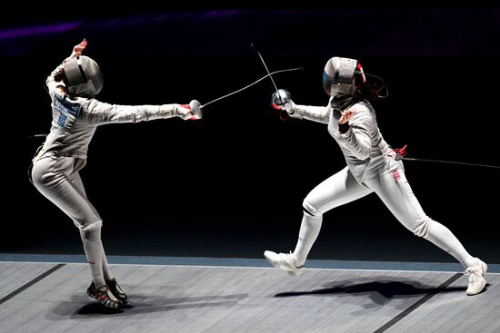 Russia Fencing Moscow Sabre Competitions