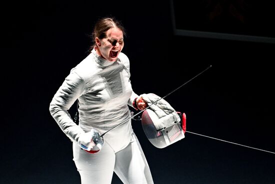 Russia Fencing Moscow Sabre Competitions