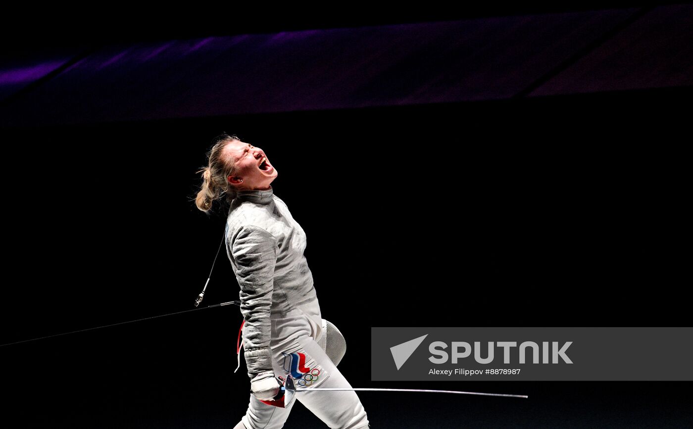 Russia Fencing Moscow Sabre Competitions