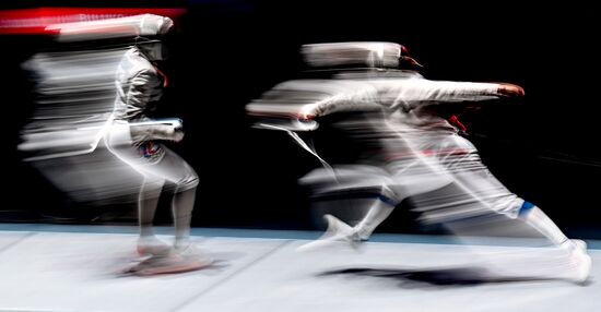 Russia Fencing Moscow Sabre Competitions