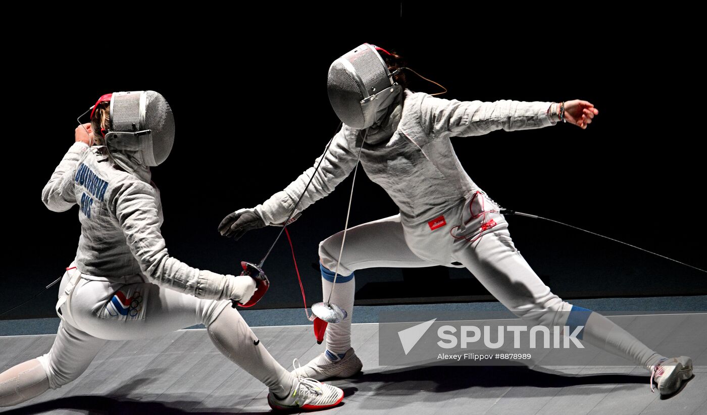 Russia Fencing Moscow Sabre Competitions