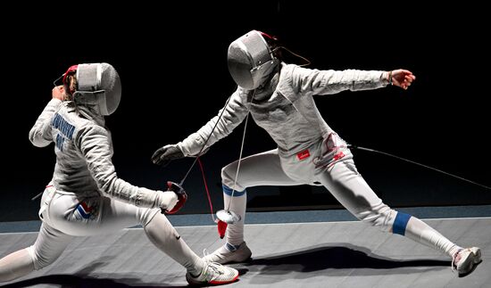 Russia Fencing Moscow Sabre Competitions