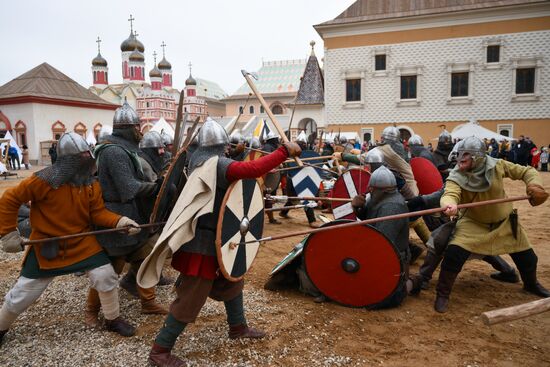 Russia Joust Reenactment