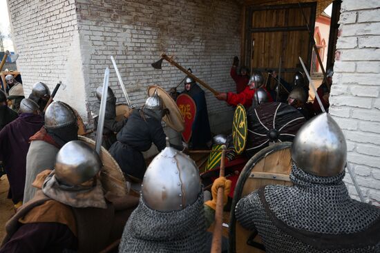 Russia Joust Reenactment