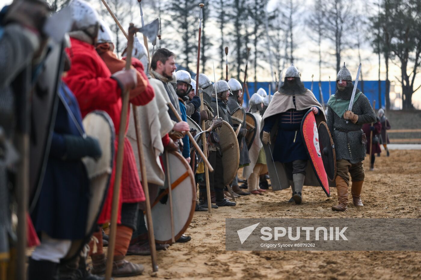 Russia Joust Reenactment