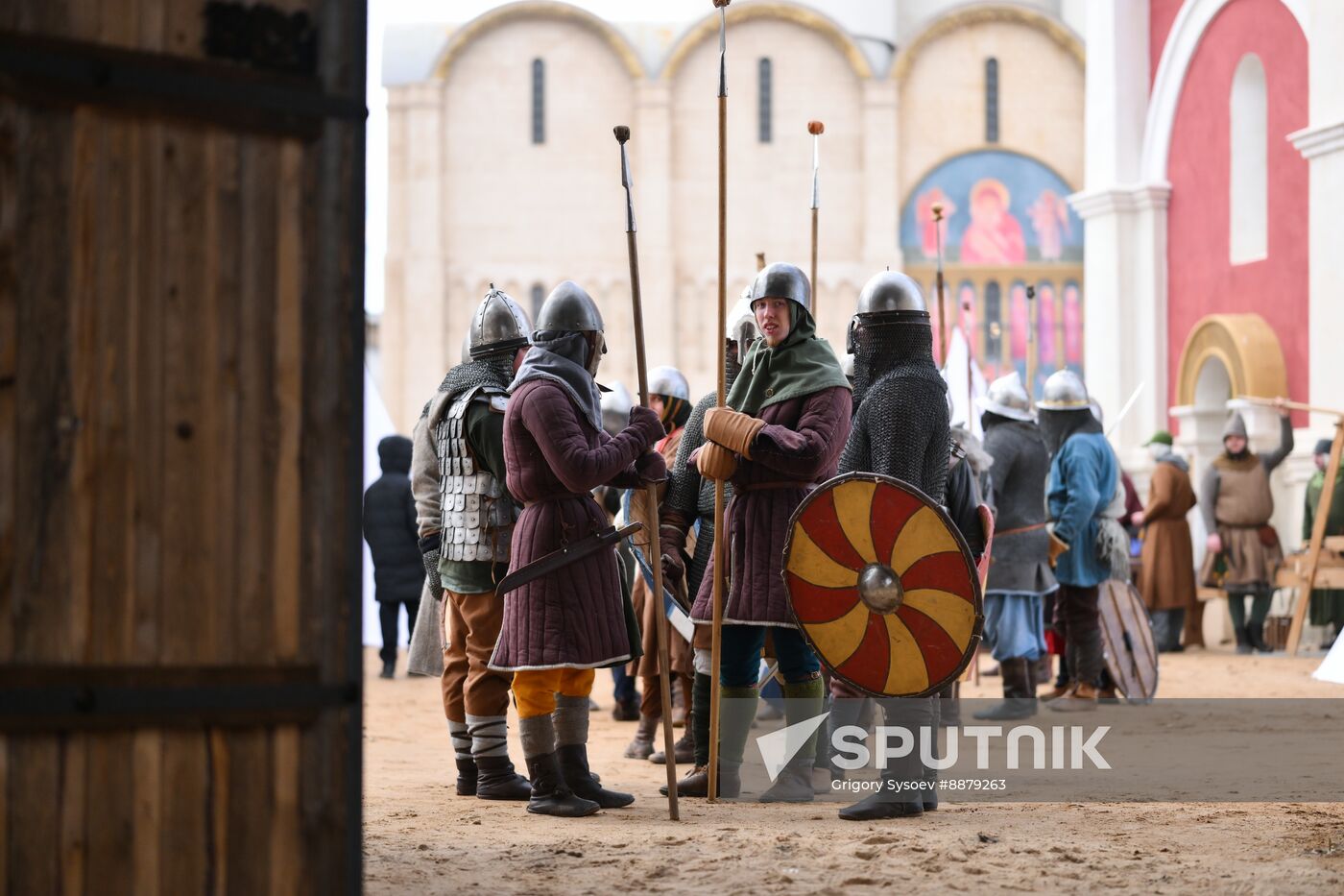 Russia Joust Reenactment