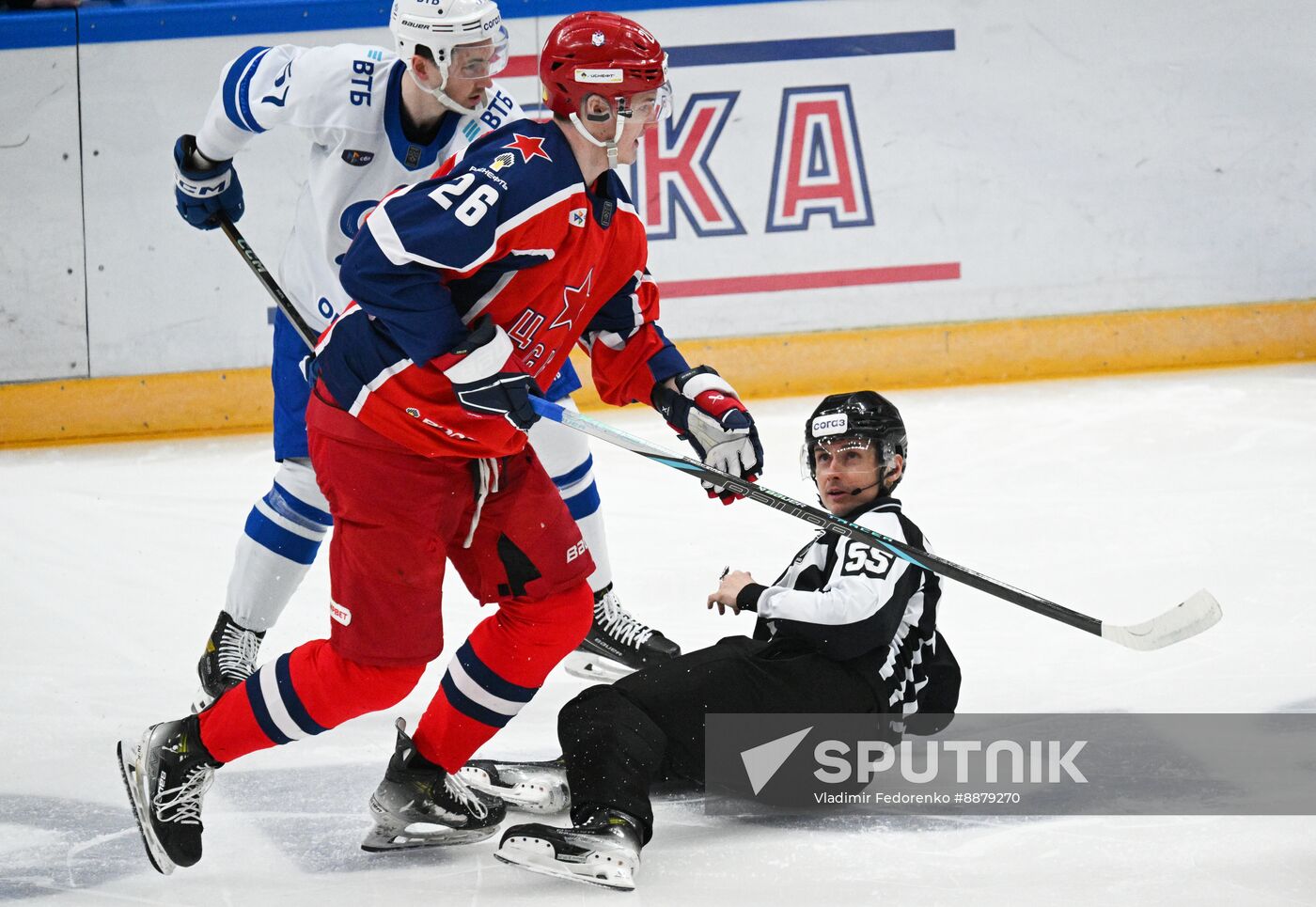 Russia Ice Hockey Kontinental League CSKA - Dynamo