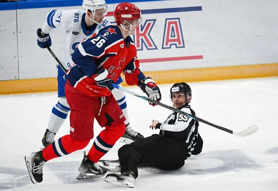 Russia Ice Hockey Kontinental League CSKA - Dynamo