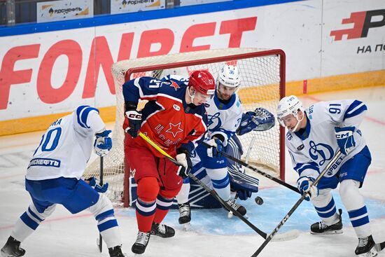 Russia Ice Hockey Kontinental League CSKA - Dynamo