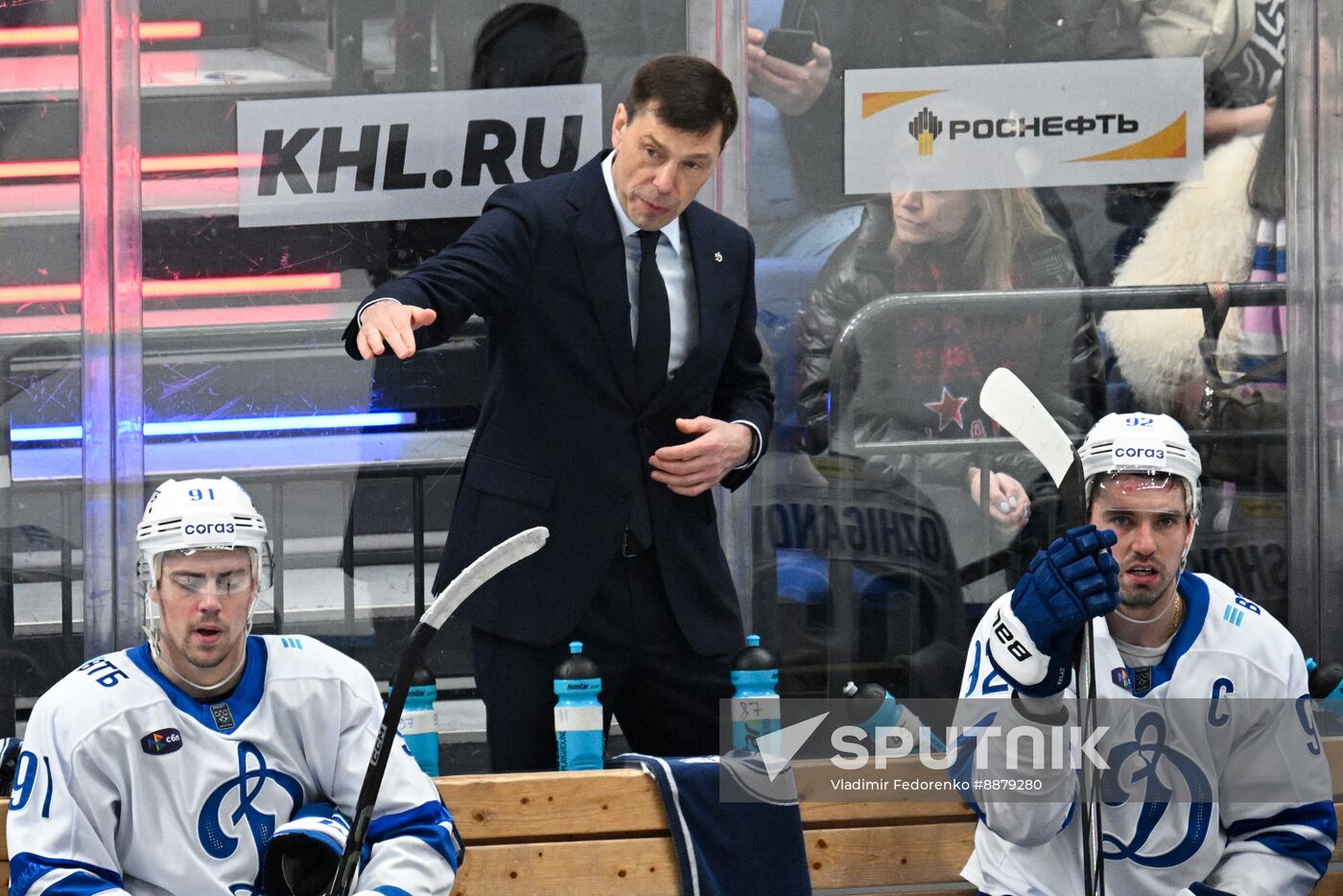 Russia Ice Hockey Kontinental League CSKA - Dynamo