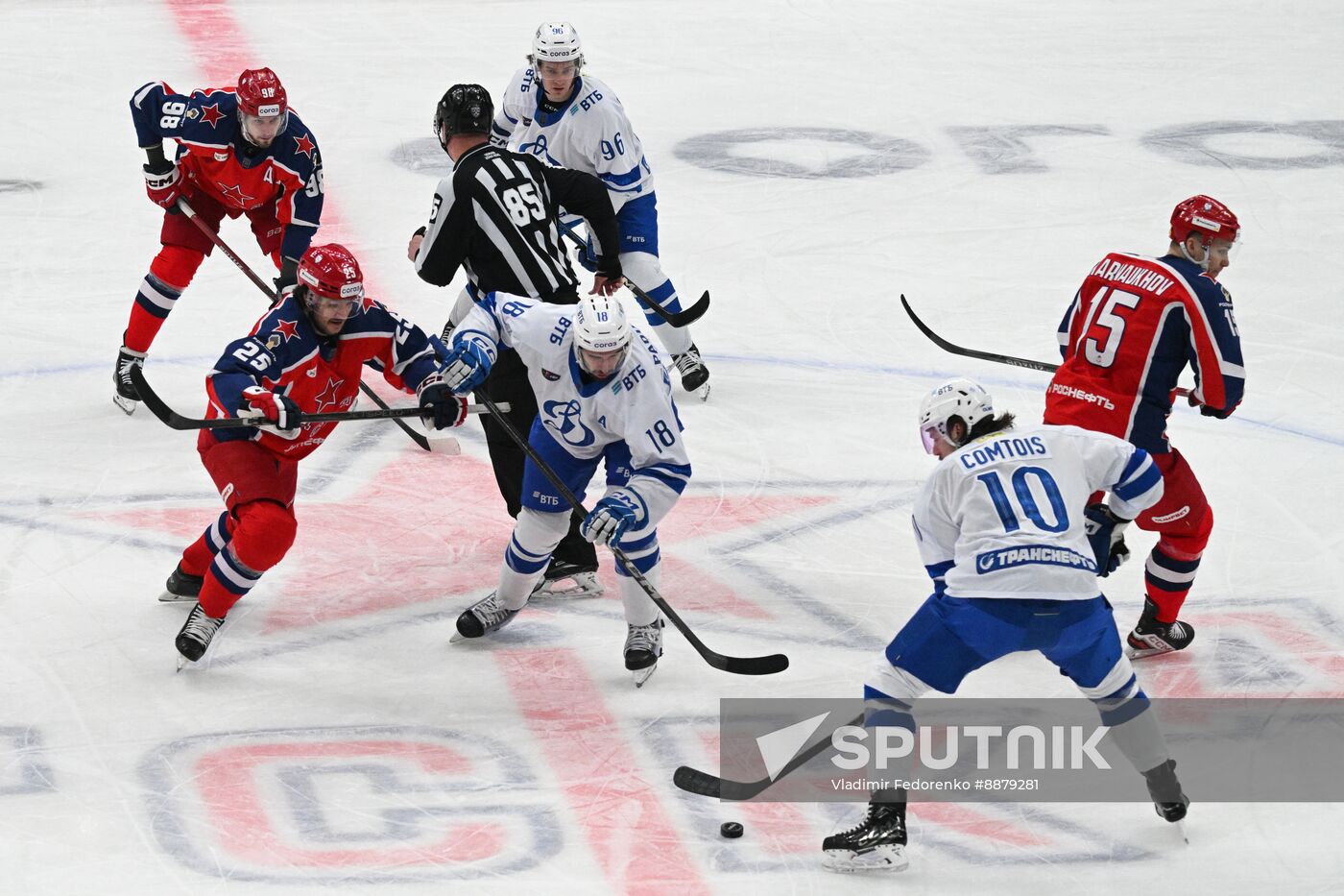 Russia Ice Hockey Kontinental League CSKA - Dynamo