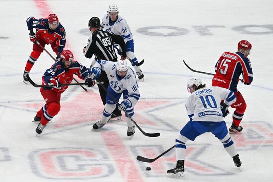 Russia Ice Hockey Kontinental League CSKA - Dynamo