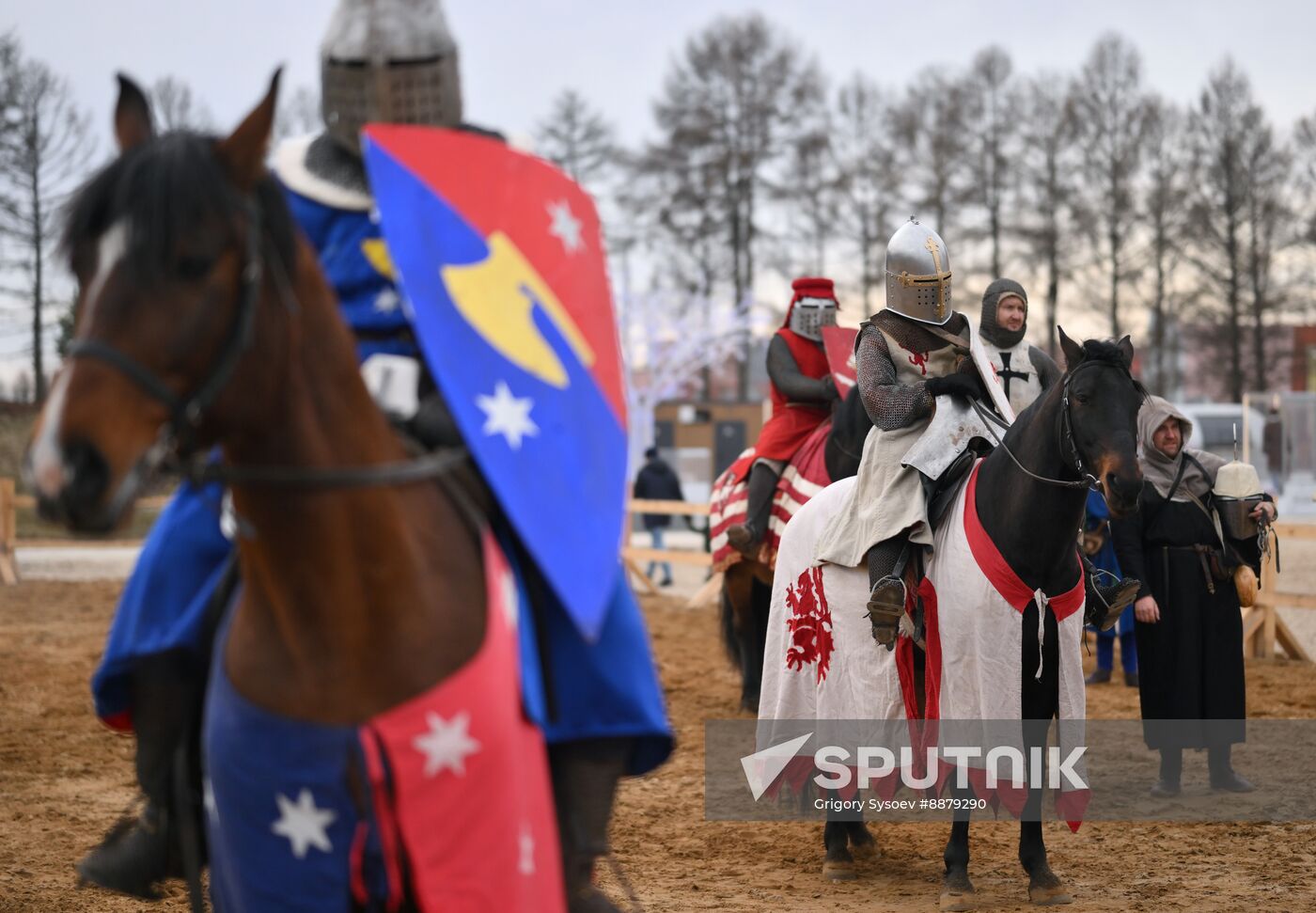 Russia Joust Reenactment