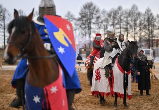 Russia Joust Reenactment