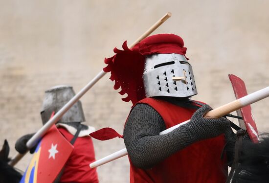 Russia Joust Reenactment