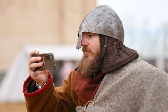 Russia Joust Reenactment