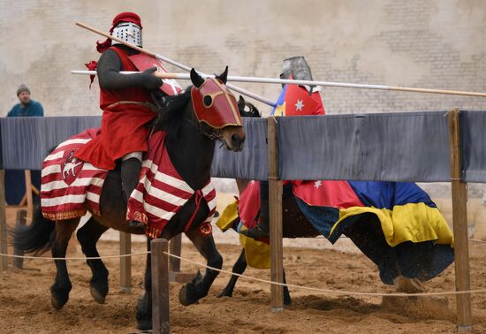Russia Joust Reenactment