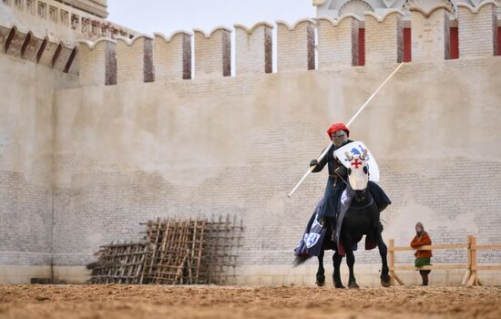 Russia Joust Reenactment