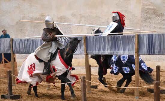 Russia Joust Reenactment