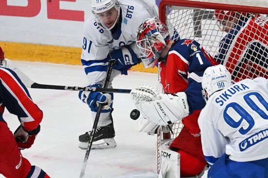 Russia Ice Hockey Kontinental League CSKA - Dynamo