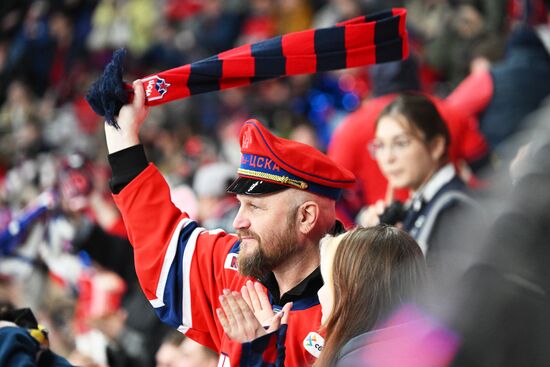 Russia Ice Hockey Kontinental League CSKA - Dynamo