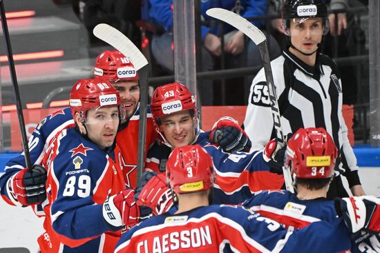 Russia Ice Hockey Kontinental League CSKA - Dynamo